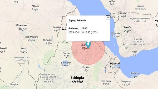 🫨 Terremoto de magnitude 5,5 atinge a Etiópia - Sputnik Brasil