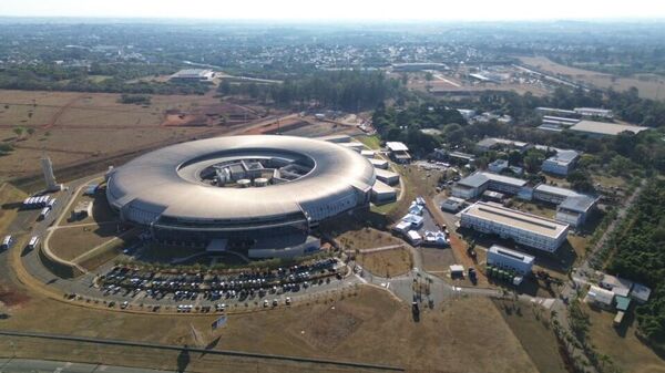 O laboratório Orion, em construção na cidade de Campinas (SP), deve começar a funcionar em 2027 - Sputnik Brasil