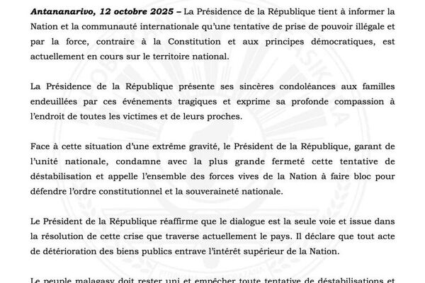 Presidência do Madagascar avisa sobre 'tentativa de tomada do poder' em meio aos protestos - Sputnik Brasil