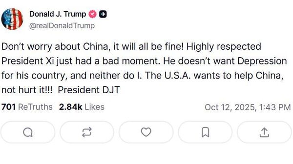 Trump diz que EUA querem ajudar a China, não prejudicá-la: 'Vai ficar tudo bem' - Sputnik Brasil