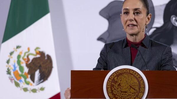 Sheinbaum inicia visita a estados afetados pelas fortes chuvas no México - Sputnik Brasil