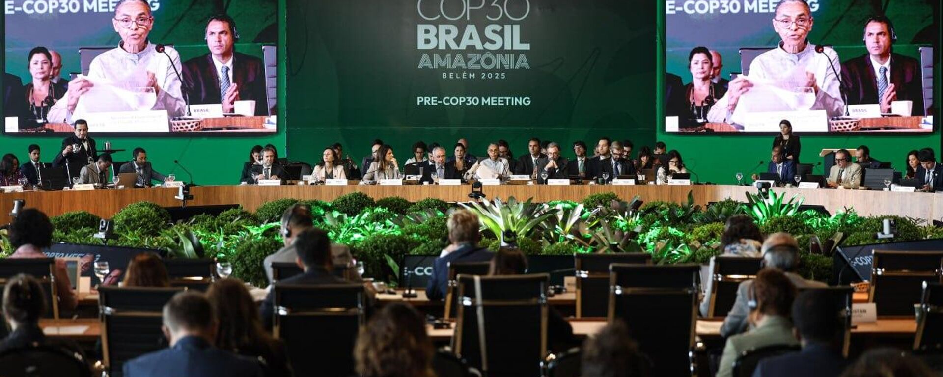 Marina Silva quer que Belém seja novo marco climático mundial - Sputnik Brasil, 1920, 14.10.2025
