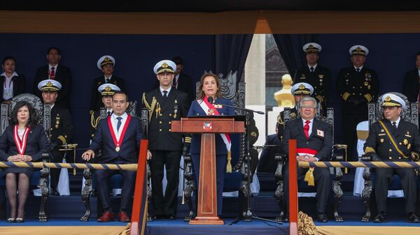 A ex-presidente do Peru, Dina Boluarte - Sputnik Brasil