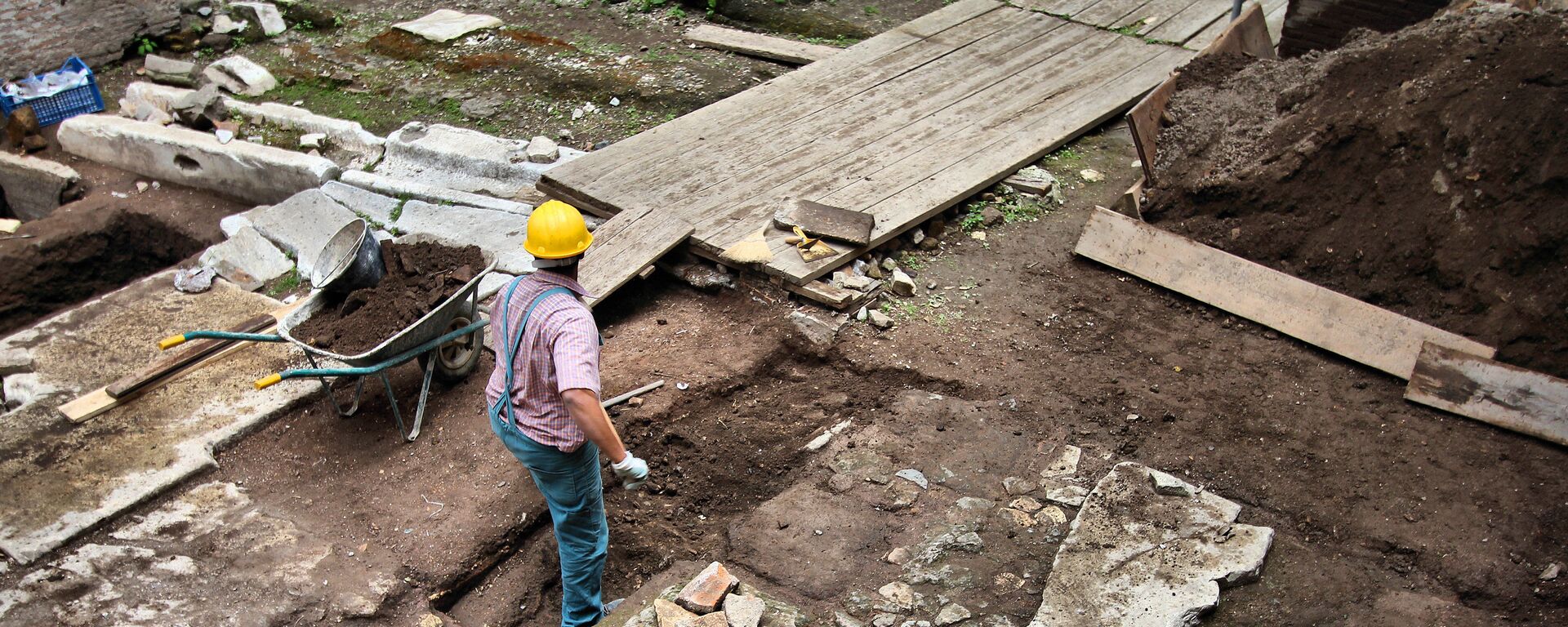 Escavações arqueológicas - Sputnik Brasil, 1920, 11.11.2025