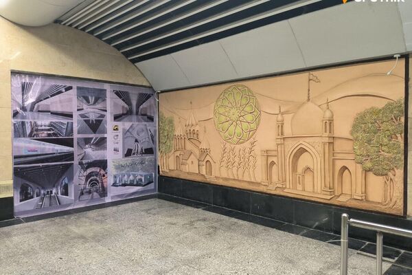 Teerã prepara abertura de estação de metrô inspirada pelo cristianismo - Sputnik Brasil