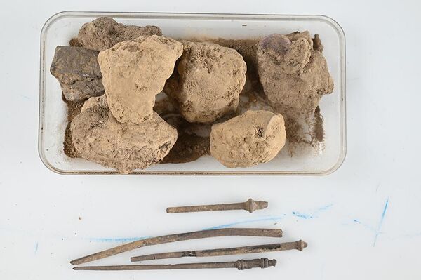 Seleção de achados de Borsum, distrito de Hildesheim, Alemanha - Sputnik Brasil