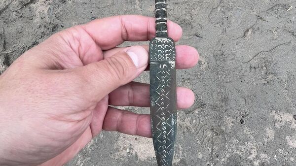 Uma adaga da cultura de Hallstatt encontrada na costa do Báltico - Sputnik Brasil