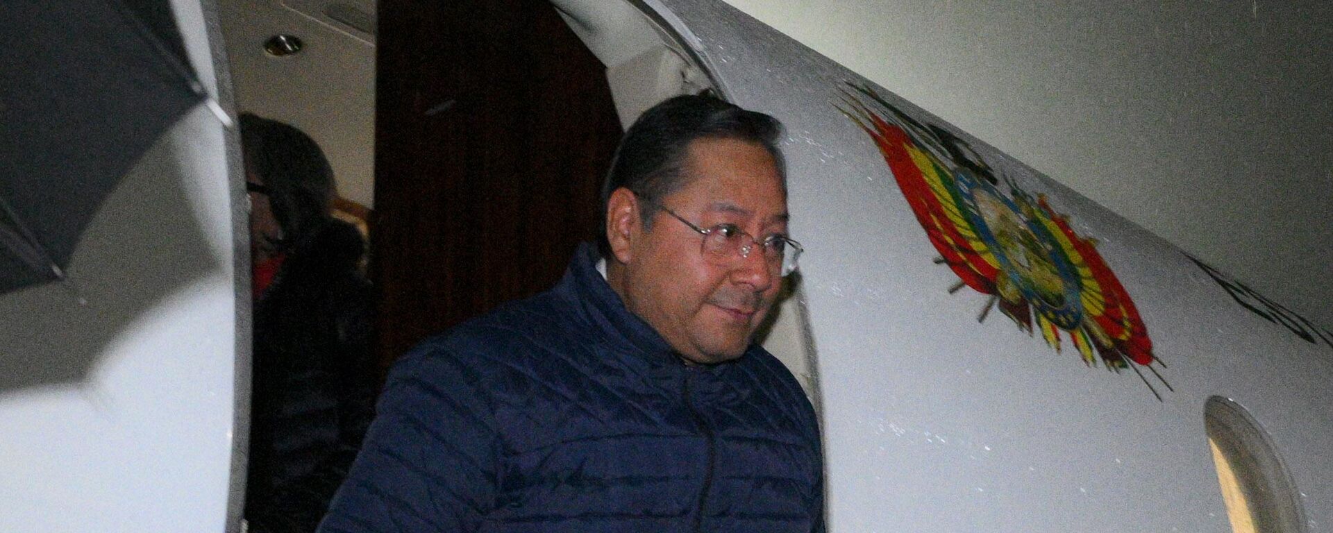 O presidente da Bolívia, Luis Arce, durante viagem oficial pelo país, em 2024 - Sputnik Brasil, 1920, 25.10.2025