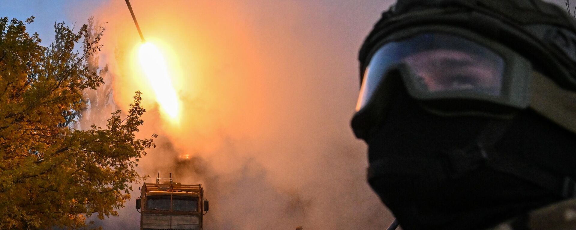 O sistema de colocação remota de minas Zemledelie na área de atuação do agrupamento russo Tsentr (Centro) na direção de Krasnoarmeisk (Pokrovsk, na denominação ucraniana) na zona da operação militar especial. - Sputnik Brasil, 1920, 03.11.2025