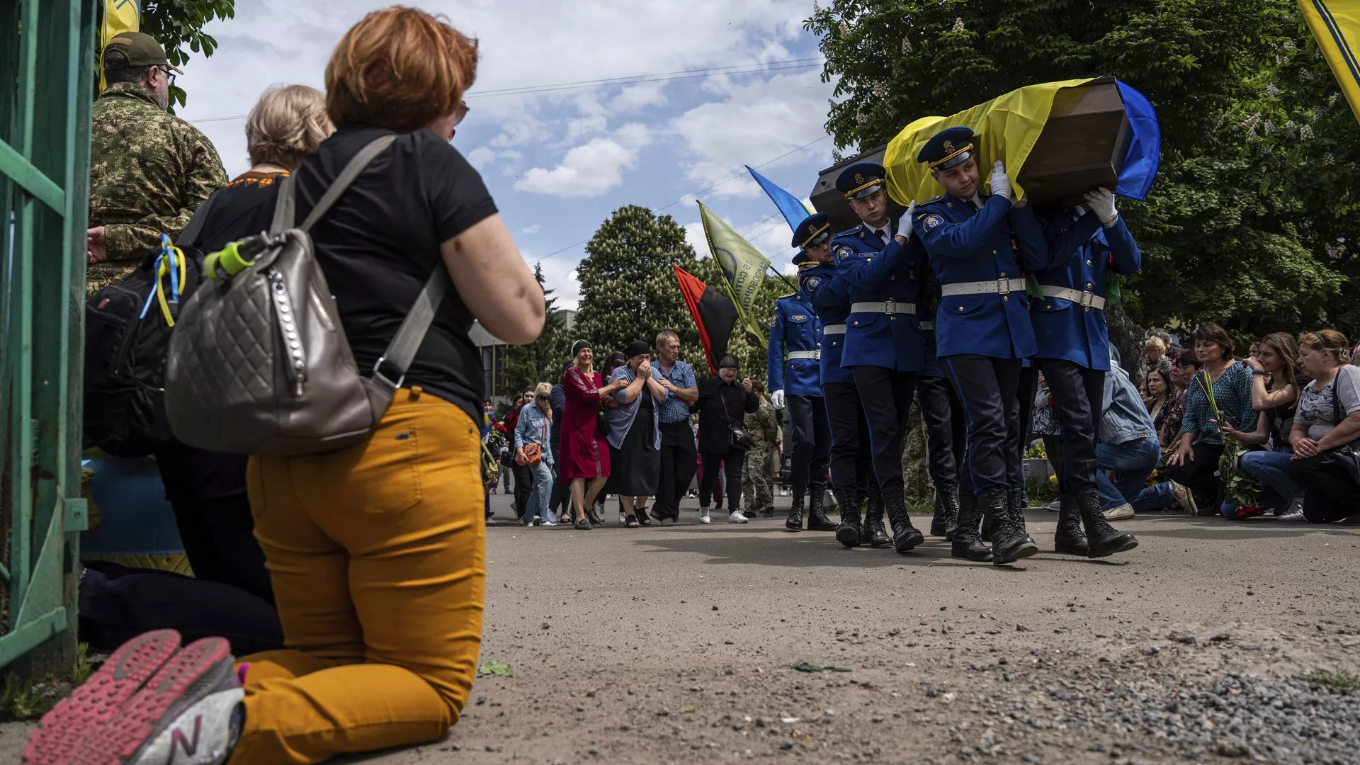 Funerário dos combatentes ucranianos eliminados pelas forças russas no front. - Sputnik Brasil, 1920, 14.11.2025