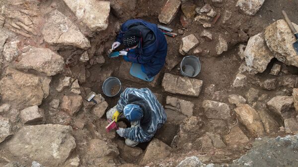 Trabalhos arqueológicos - Sputnik Brasil