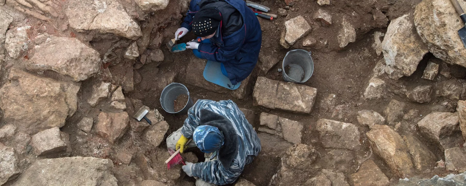 Trabalhos arqueológicos - Sputnik Brasil, 1920, 04.11.2025