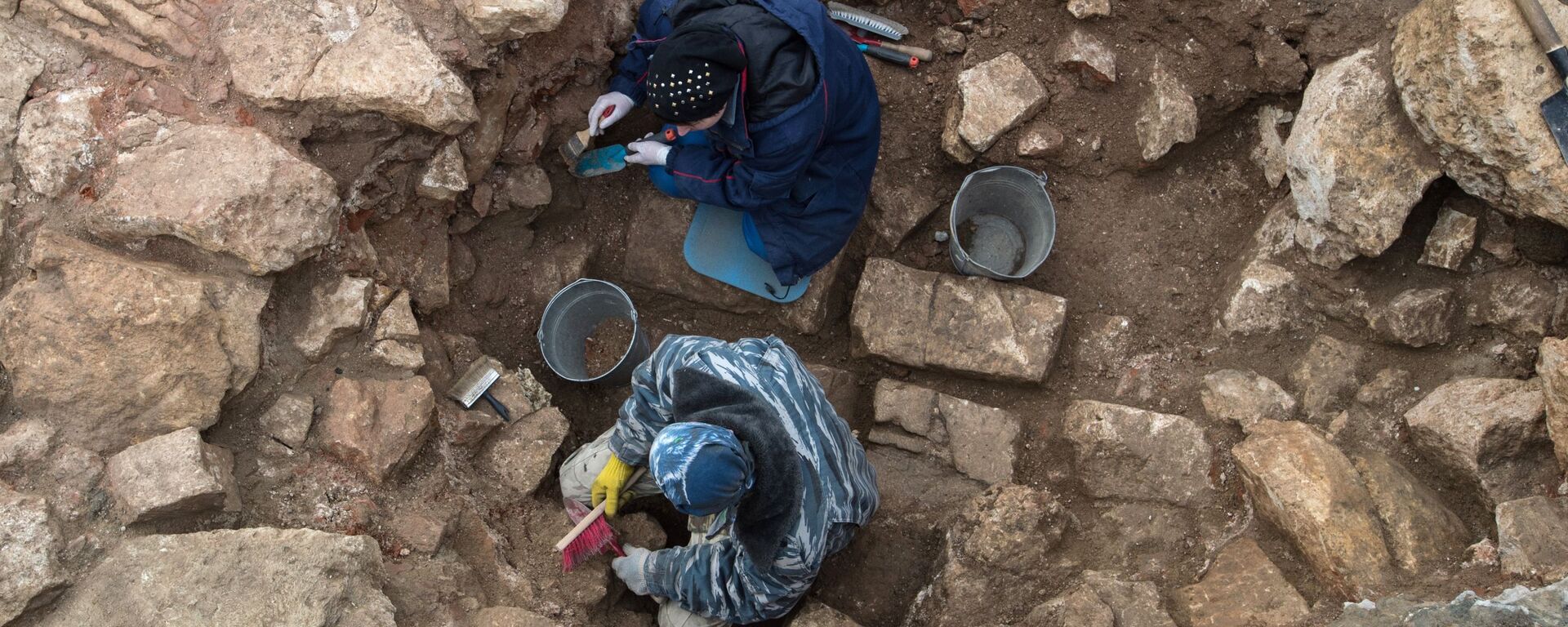 Trabalhos arqueológicos - Sputnik Brasil, 1920, 04.11.2025