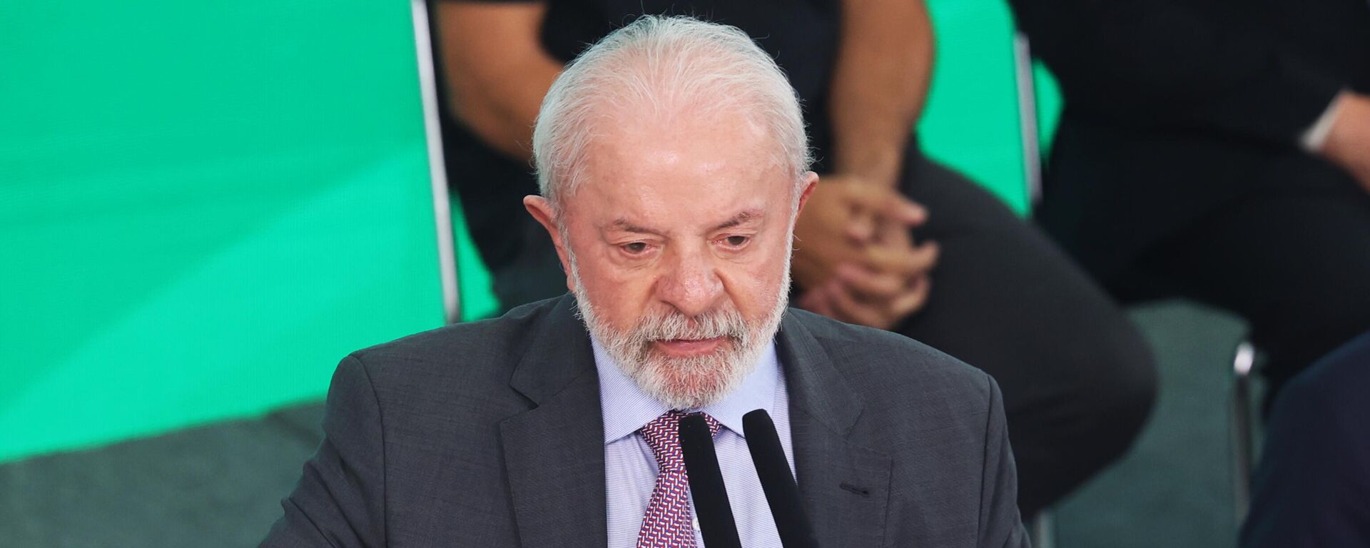 O presidente do Brasil, Luiz Inácio Lula da Silva, durante cerimônia em Brasília, em outubro de 2025 - Sputnik Brasil, 1920, 08.11.2025