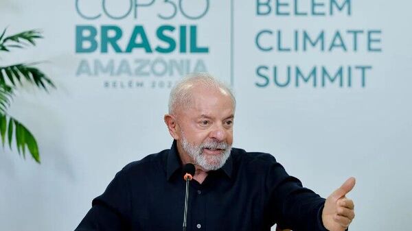 Lula propõe ação global e nova governança climática na véspera da COP30 - Sputnik Brasil