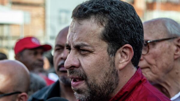 O ministro da Secretaria-Geral da Presidência da República, Guilherme Boulos. - Sputnik Brasil