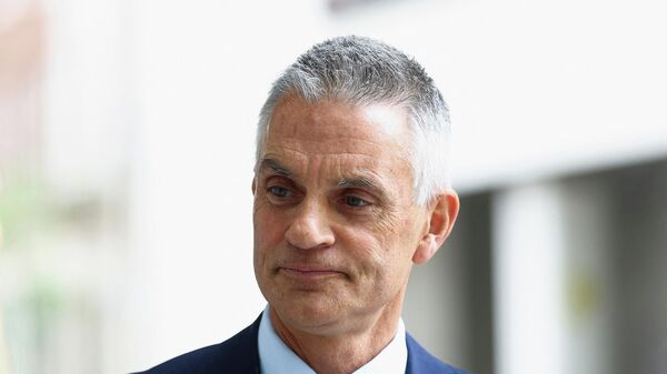 O diretor-geral da BBC, Tim Davie, é fotografado nos escritórios do BBC World Service em Londres. - Sputnik Brasil