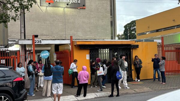 Primeiro dia de aplicação do Exame Nacional do Ensino Médio (ENEM). - Sputnik Brasil