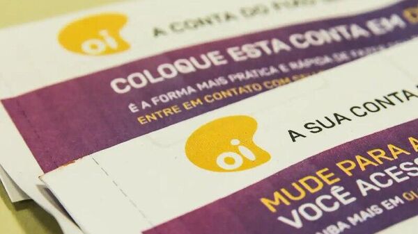 Fatura da Oi (imagem referencial) - Sputnik Brasil