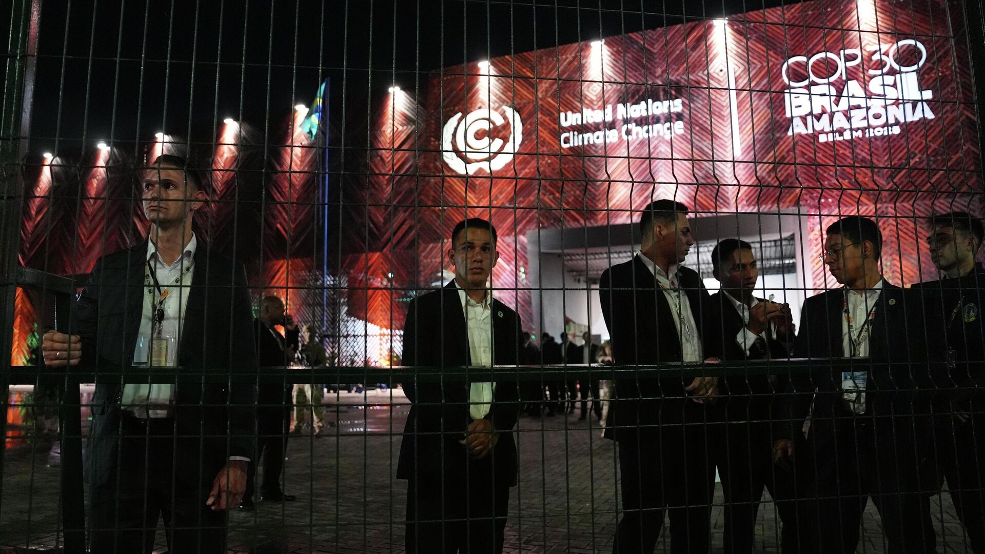 Seguranças da COP30, realizada em Belém (PA), em novembro de 2025 - Sputnik Brasil, 1920, 11.11.2025