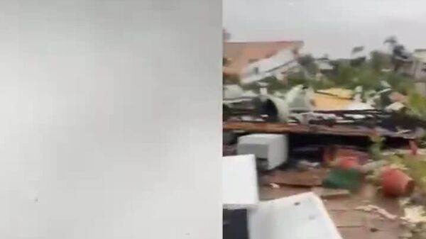 Furacão atinge Portugal, deixa 1 morto e provoca destruição em Albufeira - Sputnik Brasil