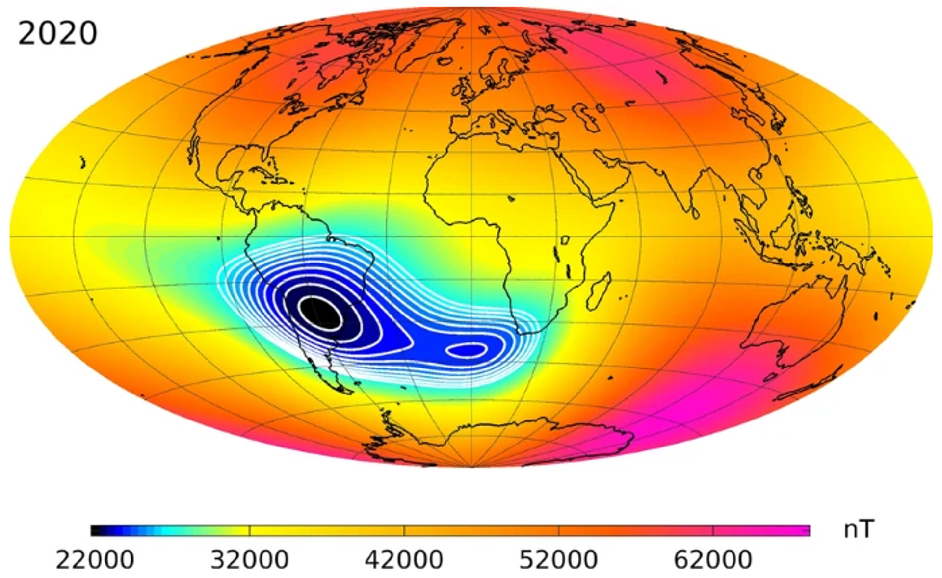 Dados de satélite sugerem que a Anomalia do Atlântico Sul está se dividindo - Sputnik Brasil, 1920, 18.11.2025