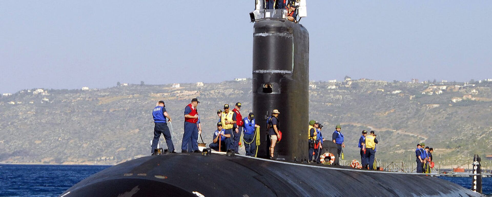 Submarino de ataque da classe Los Angeles, USS Alexandria - Sputnik Brasil, 1920, 18.11.2025