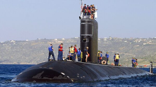 Submarino de ataque da classe Los Angeles, USS Alexandria - Sputnik Brasil
