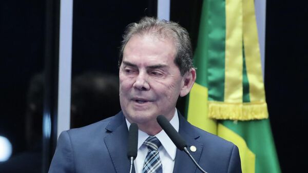 O deputado federal Paulinho da Força (Solidariedade-SP) durante sessão solene no Congresso Nacional, em outubro de 2025 - Sputnik Brasil