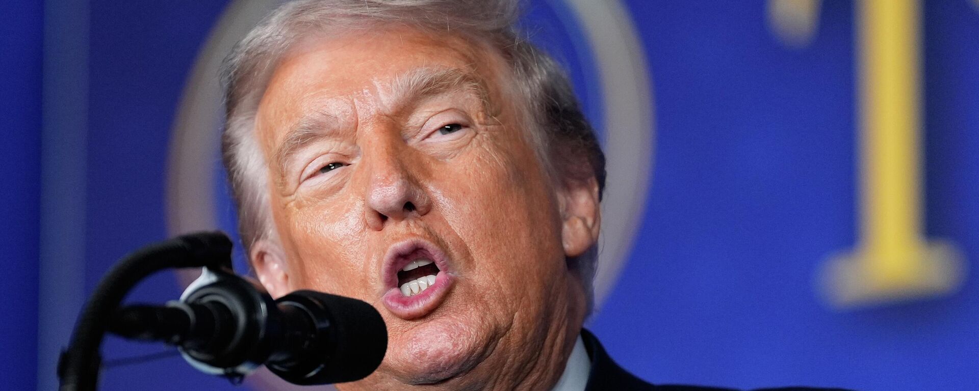 Donald Trump discursa na Cúpula de Impacto do McDonald's, em Washington DC. EUA, 17 de novembro de 2025 - Sputnik Brasil, 1920, 23.11.2025