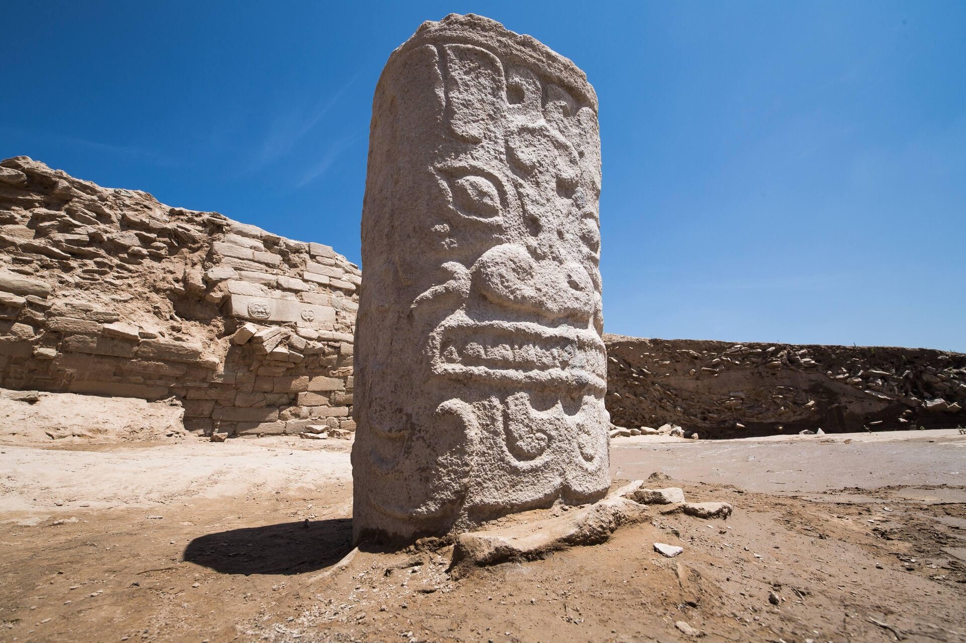 Escultura de pedra na cidade de Shimao - Sputnik Brasil, 1920, 30.11.2025