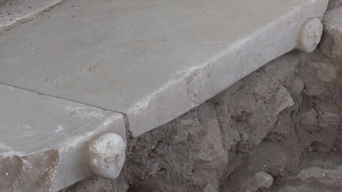 Uma conta microentalhada de 8.500 anos e uma sala com crânios de 10.000 anos, descobertas em Sefertepe - Sputnik Brasil