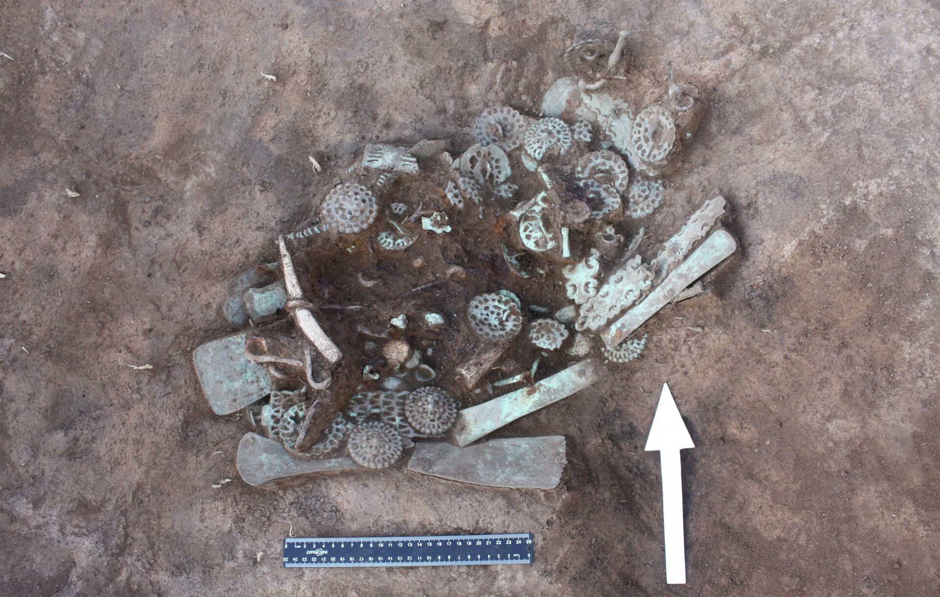 Descoberta encontrada no complexo ritualístico na região de Orenburgo