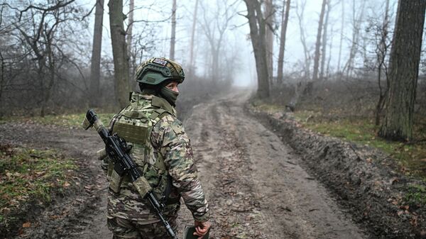Soldado russo no front. - Sputnik Brasil