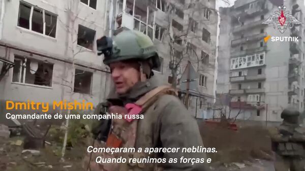 🪖‍ Comandante russo relata como a névoa ajudou as tropas russas na tomada de Krasnoarmeisk - Sputnik Brasil