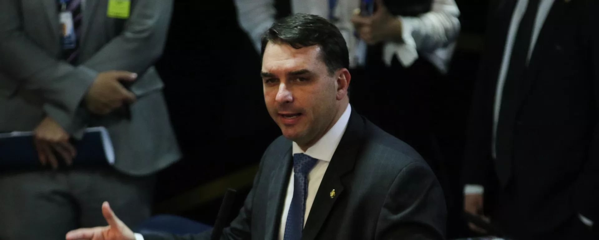Flávio Bolsonaro (PL-RJ) durante sessão do plenário do Senado Federal - Sputnik Brasil, 1920, 13.05.2026