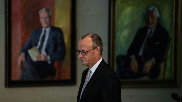 O chanceler da Alemanha, Friedrich Merz - Sputnik Brasil