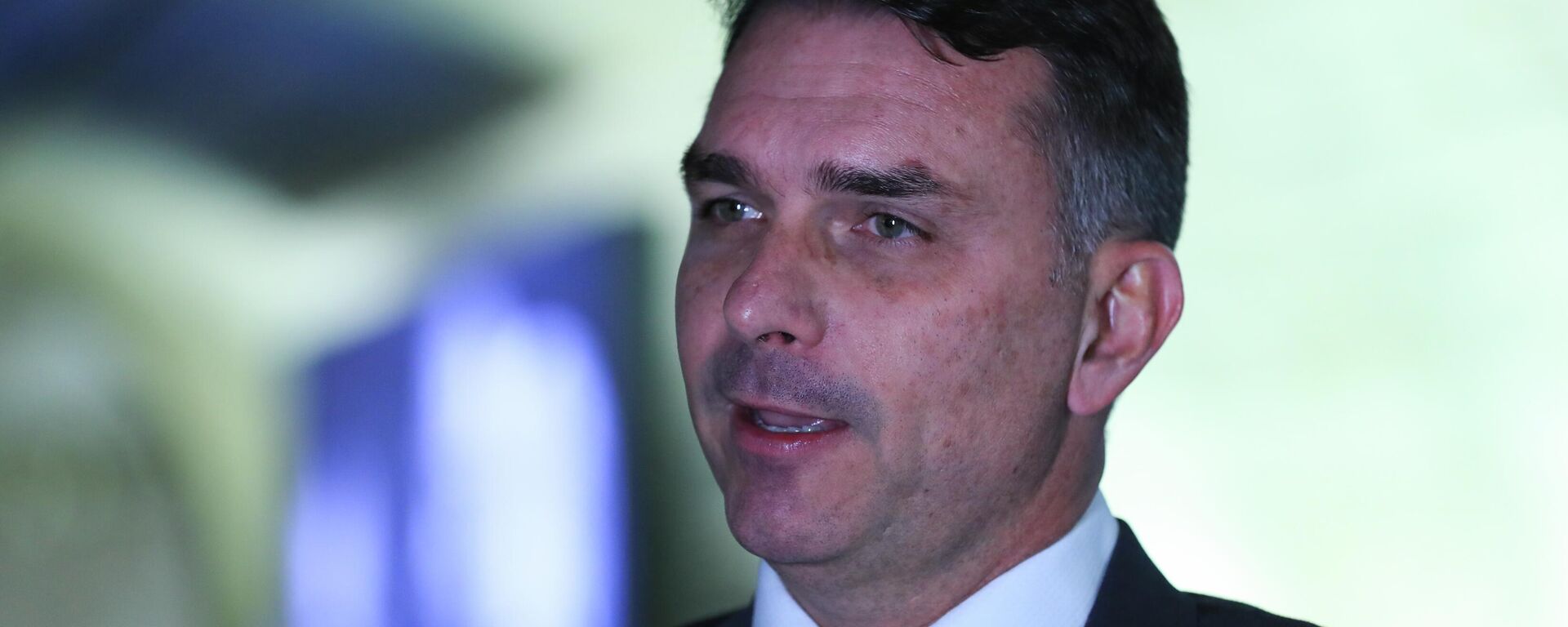 O senador Flávio Bolsonaro durante entrevista, em setembro de 2025 O senador Flávio Bolsonaro durante entrevista, em setembro de 2025 - Sputnik Brasil, 1920, 07.12.2025