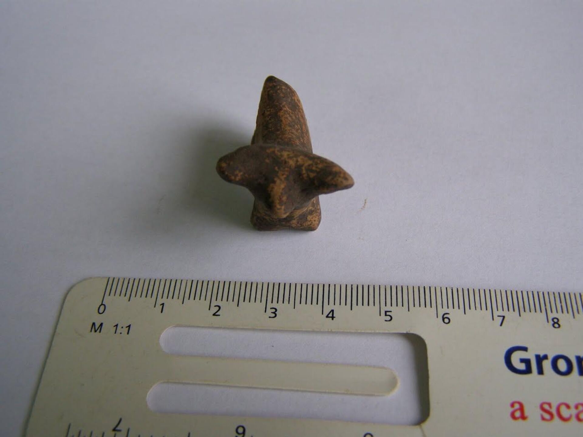 Estátua de touro em argila de Trypillia com 6.000 anos desenterrada na Ucrânia. Estátua de touro em argila de Trypillia com 6.000 anos desenterrada na Ucrânia.