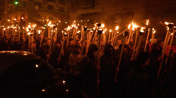 Neonazismo na Ucrânia Neonazismo na Ucrânia - Sputnik Brasil
