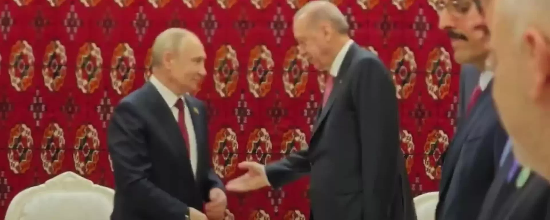 Presidente Putin se reúne com seu homólogo turco Erdogan Presidente Putin se reúne com seu homólogo turco Erdogan - Sputnik Brasil, 1920, 12.12.2025