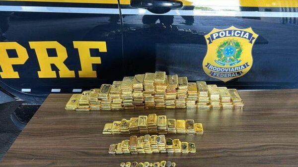 Combate ao garimpo ilegal soma R$ 184 milhões em ouro apreendido desde 2024 Combate ao garimpo ilegal soma R$ 184 milhões em ouro apreendido desde 2024 - Sputnik Brasil