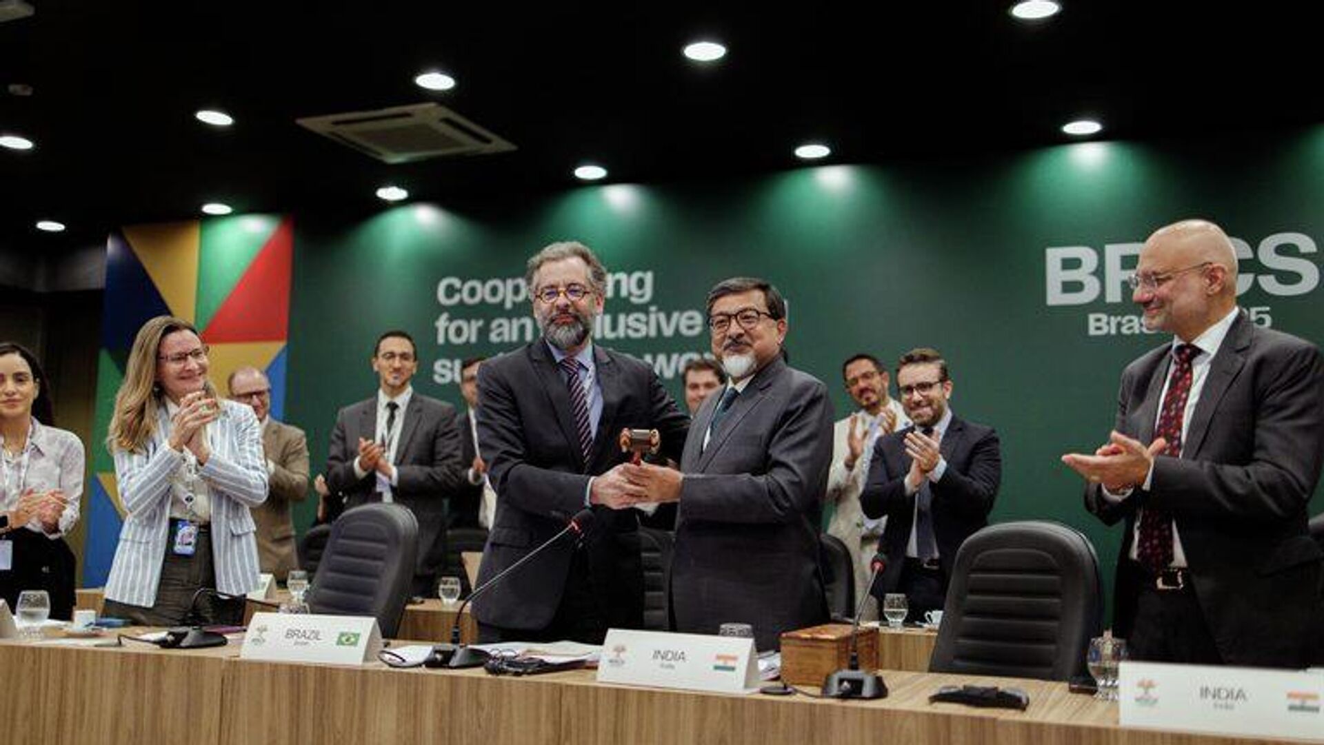 Brasil passa a presidência do Brics para a Índia, 12 de dezembro de 2025. - Sputnik Brasil, 1920, 12.12.2025