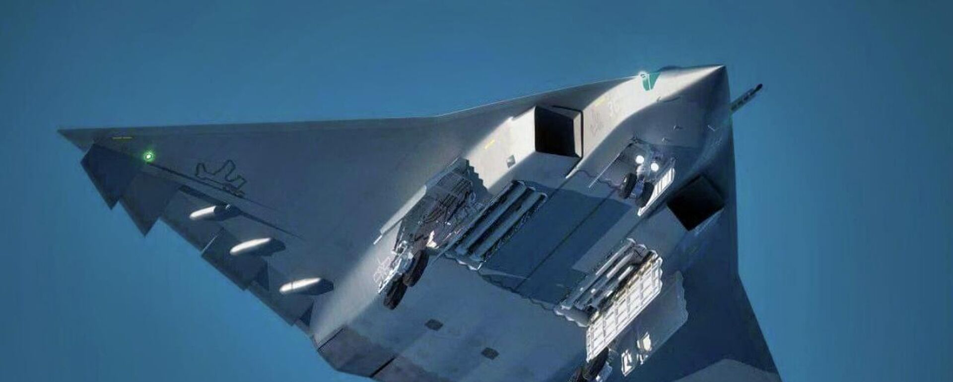 Caça chinês de sexta geração Chengdu J-36 - Sputnik Brasil, 1920, 15.12.2025