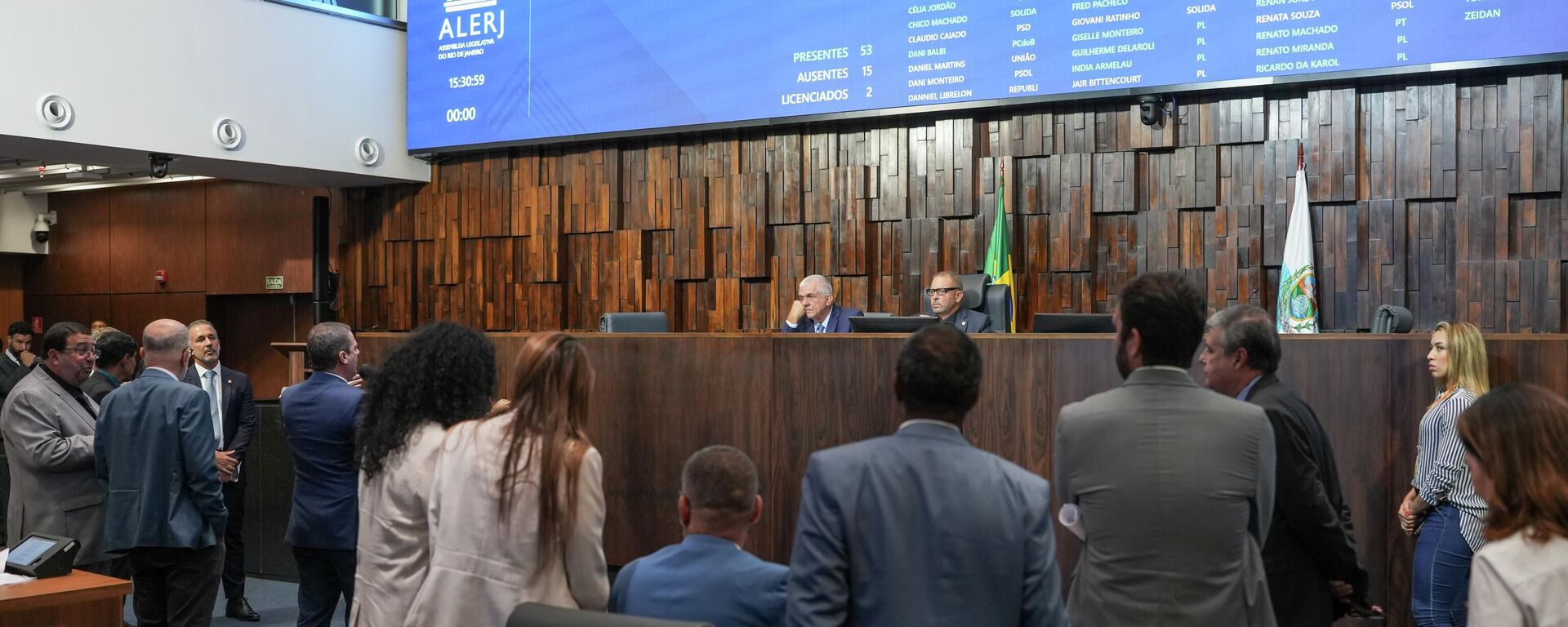 Ordem do dia na Assembleia Legislativa do Estado do Rio de Janeiro (ALERJ) (imagem de referência) - Sputnik Brasil, 1920, 26.03.2026