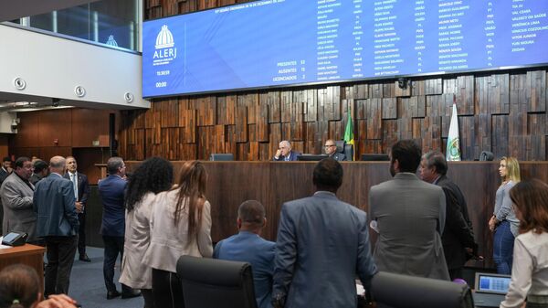 Ordem do dia na Assembleia Legislativa do Estado do Rio de Janeiro (ALERJ) (imagem de referência) - Sputnik Brasil