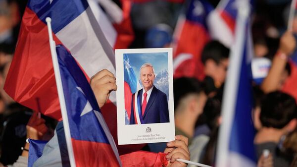 José Antonio Kast, candidato presidencial eleito no Chile - Sputnik Brasil