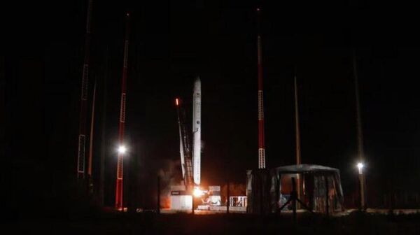 O foguete HANBIT-Nano explodiu logo após o lançamento, em Alcântara (MA) - Sputnik Brasil