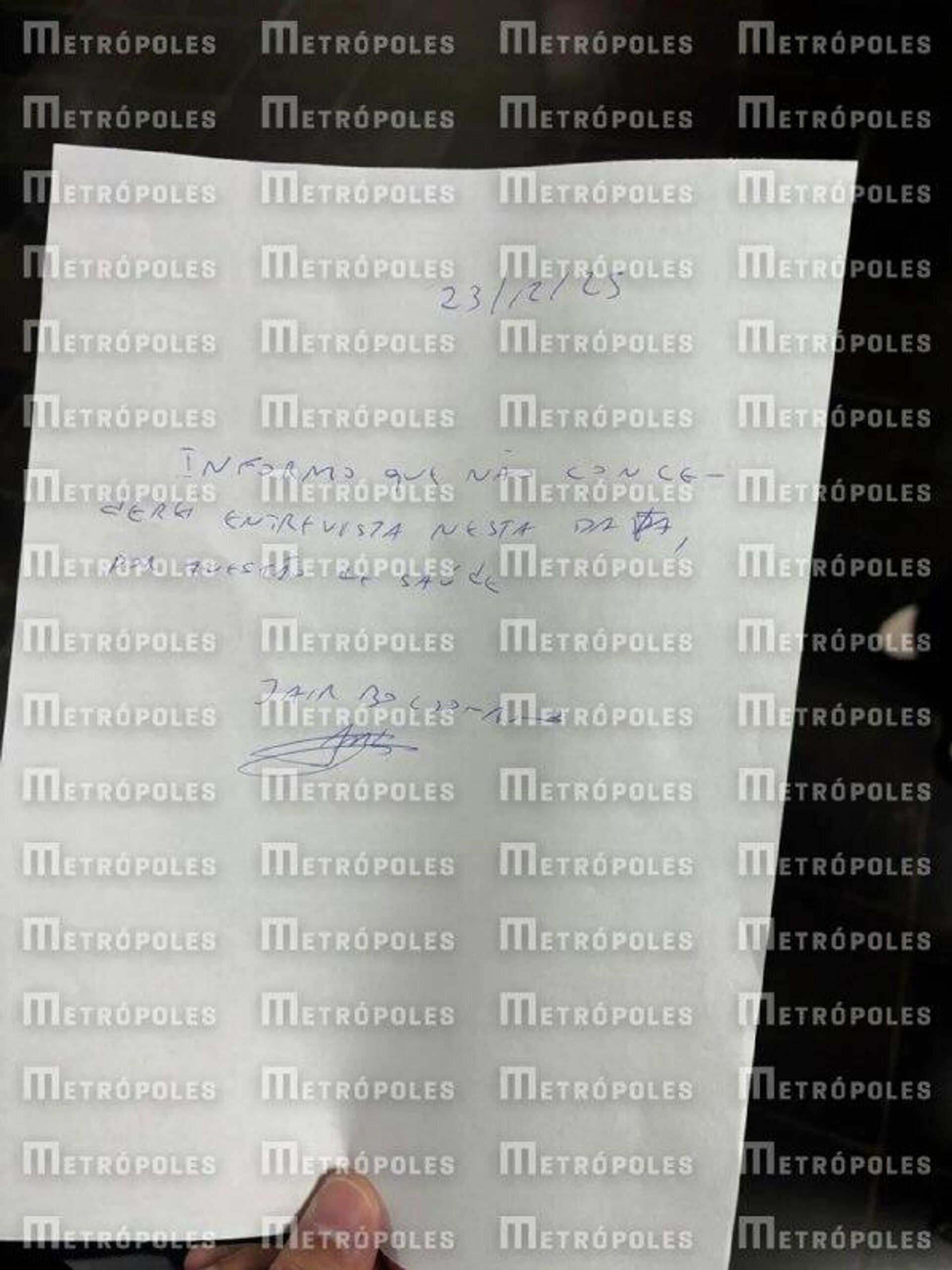 Bolsonaro cancela entrevista 'por questões de saúde' - Sputnik Brasil, 1920, 23.12.2025