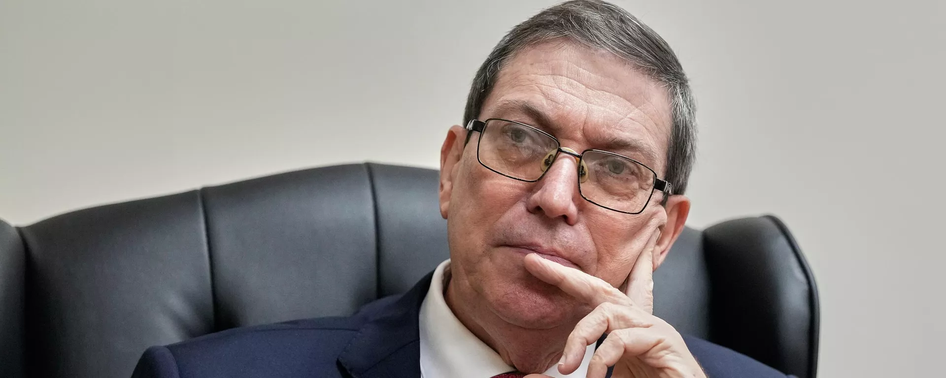 O ministro das Relações Exteriores de Cuba, Bruno Rodríguez, em visita a Nova York, em setembro de 2025 - Sputnik Brasil, 1920, 19.02.2026
